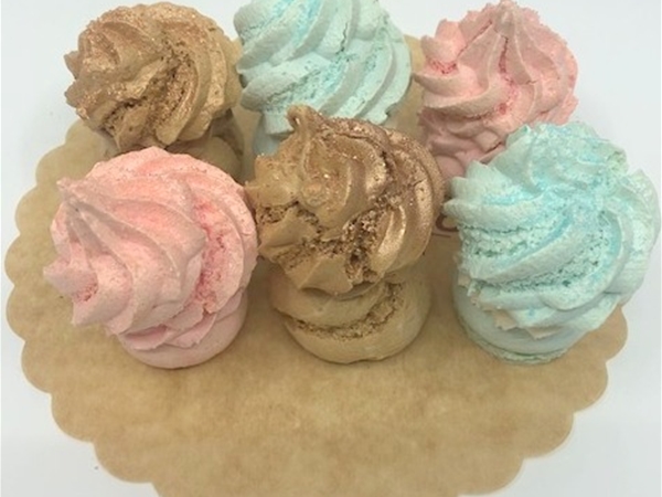 6 meringue paddenstoelen